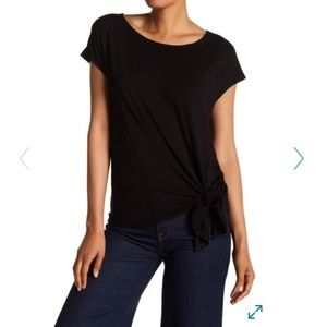 NWT Max Studio Black wear two ways Top